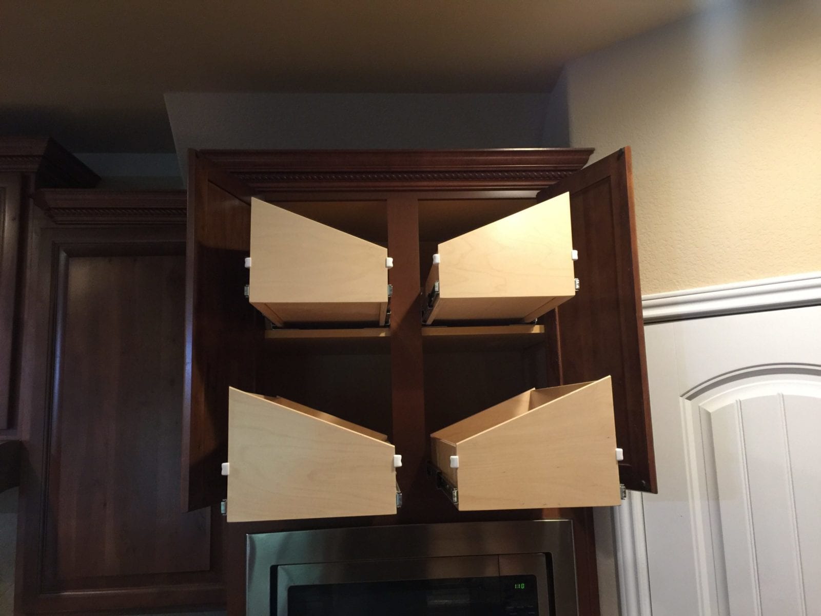 Sloped Slide Out Shelf The Shelf King