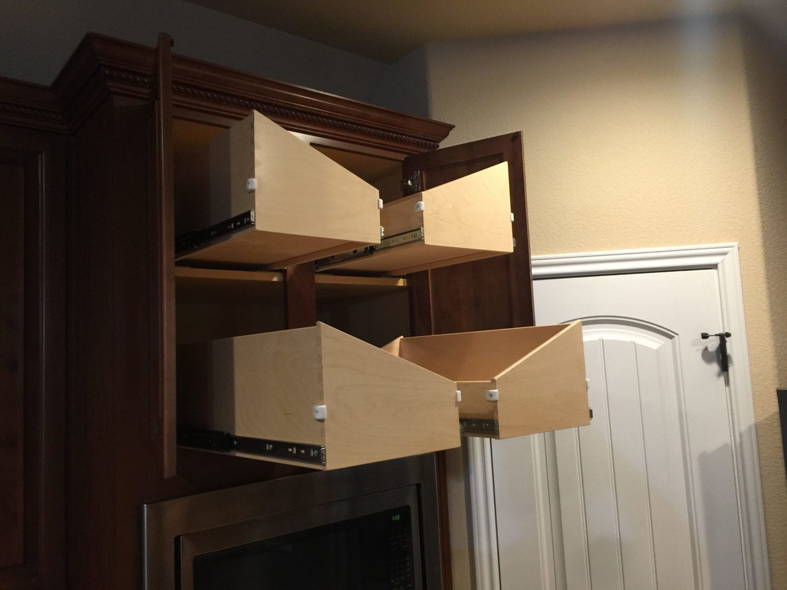 Sloped Slide Out Shelf The Shelf King