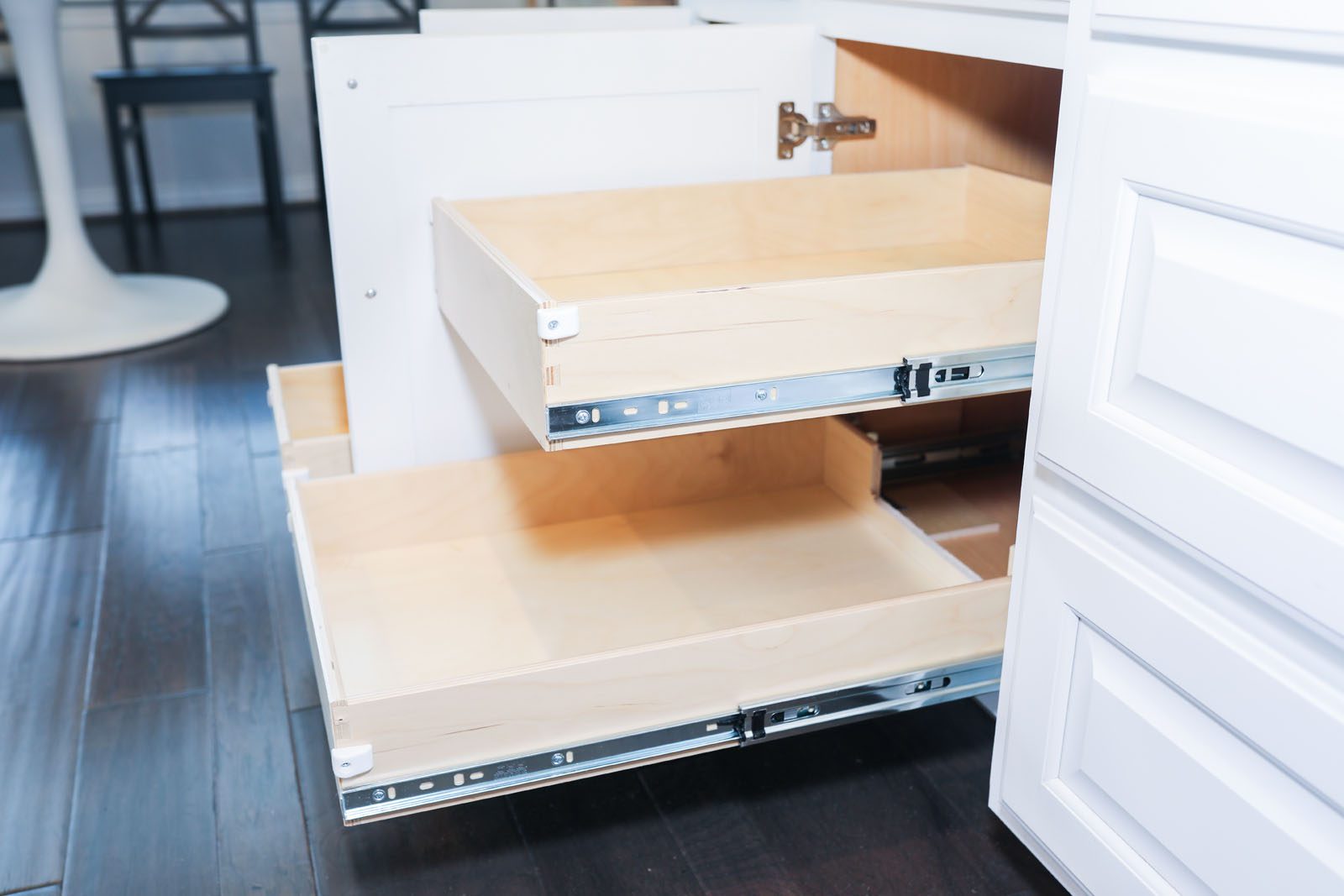 Slide-A-Shelf Pull Out Drawer Slide Out Shelf Cabinet Retrofit